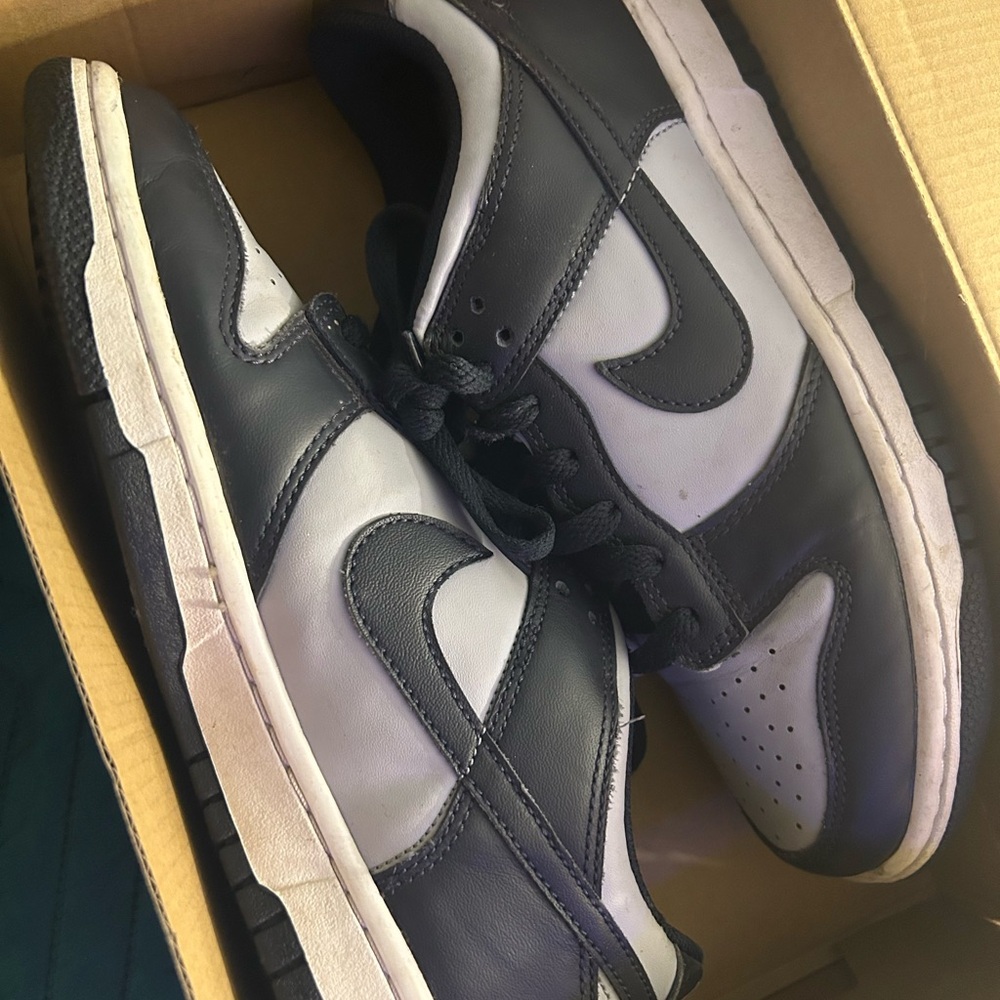 Nike Low-Top Sneakers in Black and Gray